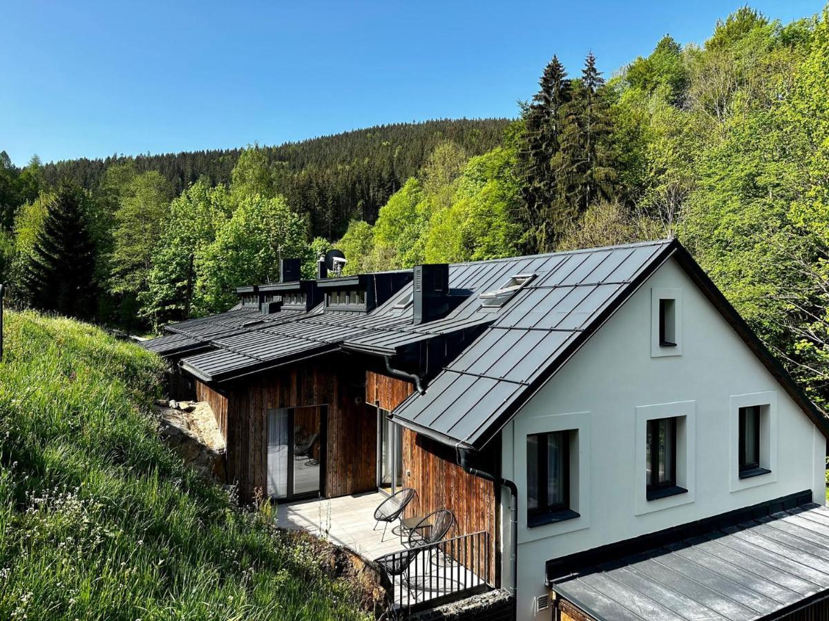 Appartamento Rákosárna Špindlerŭv Mlýn Esterno foto
